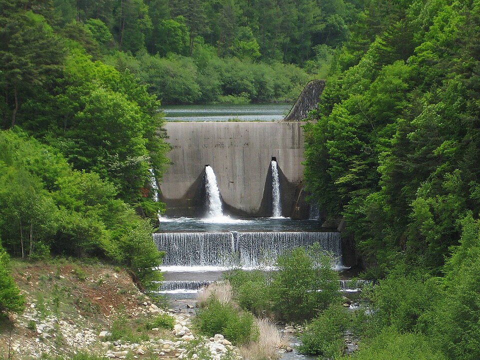 秋山砂防ダム（長野）