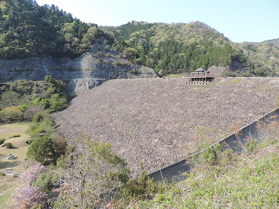 宇曽川ダム（滋賀）