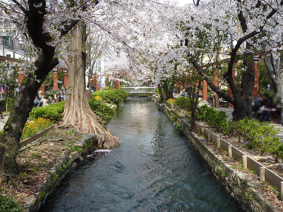 西川緑道公園（岡山）