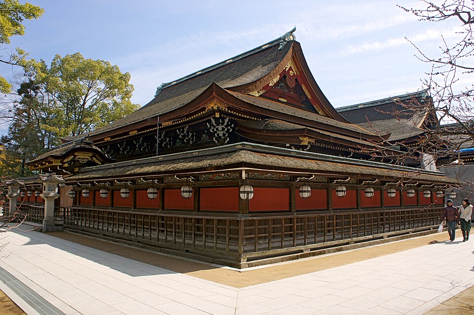 北野天満宮社殿（京都市）