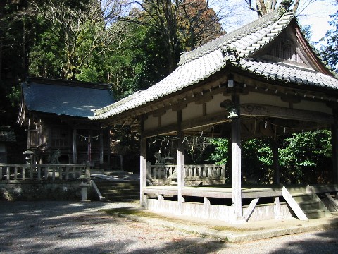 大荒比古神社・鞆結神社（滋賀）