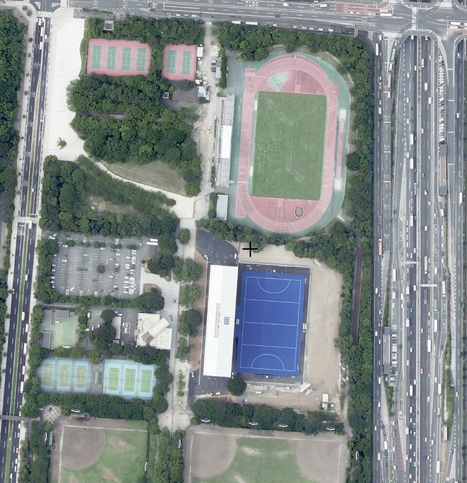 大井ふ頭中央海浜公園スポーツの森陸上競技場（東京）